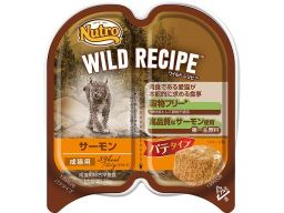 ニュートロ キャット ワイルドレシピ 成猫用 サーモン パテタイプ トレイ 75g