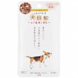 犬日和レトルト エゾ鹿肉と野菜 60g