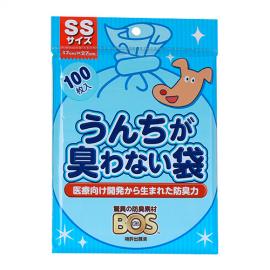 うんちが臭わない袋BOS ペット用 SSサイズ100枚入