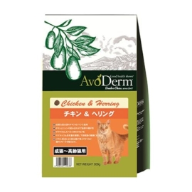 アボ･ダーム キャット チキン&ヘリング 300g