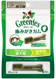 グリニーズ プラス 成犬用 超小型犬用 2－7kg 6P