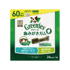 グリニーズ プラス カロリーケア 超小型犬用 2－7kg 60P