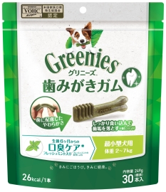 グリニーズ プラス 口臭ケア 超小型犬用 2－7kg 30P