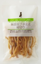 スマートドッグ グリーンラベル 無添加ブタミミ 細切り 40g