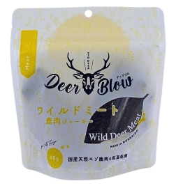 DEER BLOW ワイルドミート エゾ鹿肉ジャーキー 40g