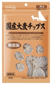 ママクック 国産大麦チップス 犬用 20g