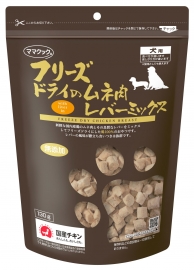 ママクック フリーズドライのムネ肉レバーミックス 犬用 130g