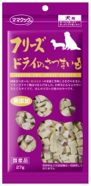 ママクック フリーズドライのさつまいも犬用 27ｇ