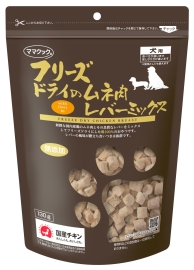 ママクック フリーズドライのムネ肉レバーミックス 犬用 120g