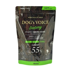 ドッグヴォイス ダイエタリー55 ローストチキン&サーモン 400g