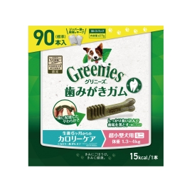 グリニーズ プラス カロリーケア 超小型犬用 ミニ 1.3－4kg 90本入(30x3袋)