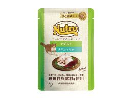 ニュートロ キャット デイリーディッシュ 成猫用 チキン＆ツナ グルメ仕立てのざく切りタイプ パウチ 35g