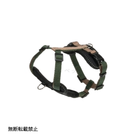 TUNAGOwl DobP Harness XS グリーン／ライトブラウン