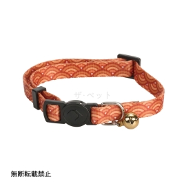 TUNAGOwl ENVY Cat Collar オウギ オレンジ