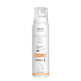スプレッチMINI 犬猫用 アマニ油チキン風味 60ml