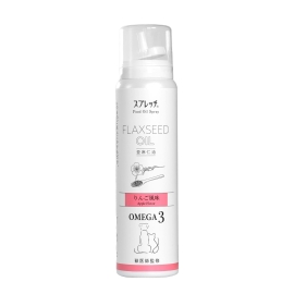 スプレッチMINI 犬猫用 アマニ油りんご風味 60ml