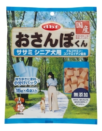 おさんぽくん ササミ シニア犬用 60g(15g×4袋)