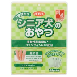 シニア犬のおやつ 植物性乳酸菌K71･コエンザイムQ10配合 100g