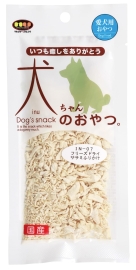 犬チャンノオヤツ。 国産フリーズドライササミフリカケ 15g