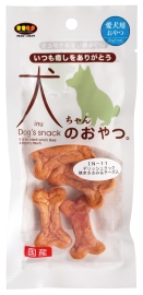 犬チャンノオヤツ。 デリッシュクック焼きササミ＆チーズイリ 4個