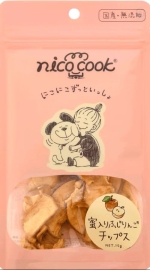 nico cook mate 蜜入り国産フジリンゴチップス 犬用