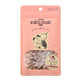 nico cook 国産いちごミルクボーロ 犬用 50g