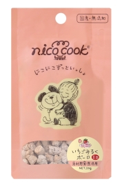 ニコクック 国産いちごミルクボーロ ミニ 犬用 20g