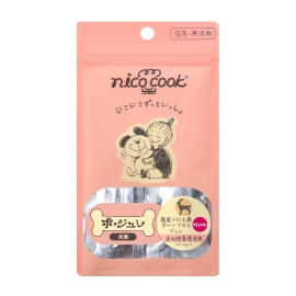 ニコクック ボジュレ国産ジビエ鹿ボーンブロスジュレクランベリー 20g×4本犬用