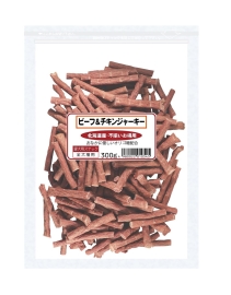 規格外 ビーフ&チキンジャーキー 300g
