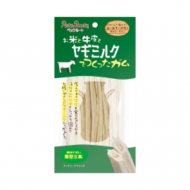 お米と牛皮とヤギミルクでつくったガム 棒型 8本