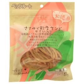 ささみで軟骨サンド やさい入り お徳用 85g