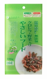 クロレラ・野菜入りやさしいフード 100g