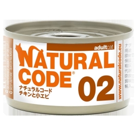 NC02 チキンと小エビ 85g