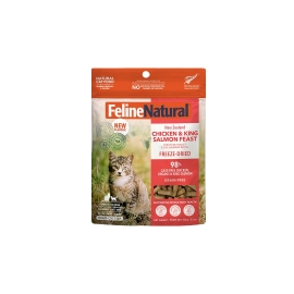 Feline Natural フリーズドライ チキン&キングサーモン･フィースト 100g