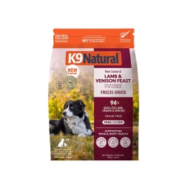 K9 Natural フリーズドライ ラム&ベニソン･フィースト 500g