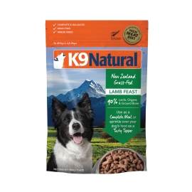 K9 Natural フリーズドライ ラム 500g (2kg分)