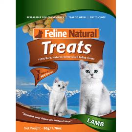 Feline Natural フリーズドライ ラム・トリーツ 50g