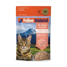 Feline Natural フリーズドライ ラム＆キングサーモン 320g