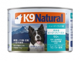 K9 Natural プレミアム缶 ホキ＆ビーフ 170g