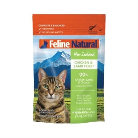 Feline Natural プレミアムパウチ チキン＆ラム・フィースト 85g